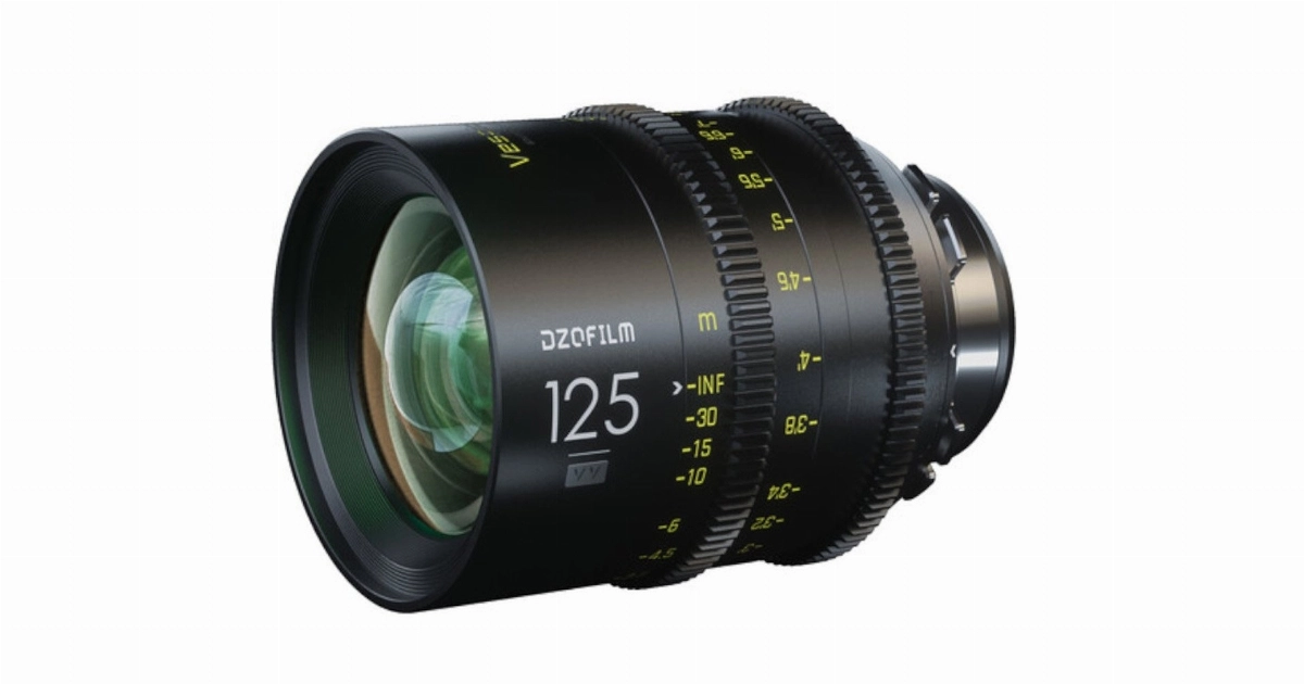 DZOFILM VESPID Prime Cine Lens 125mm T2.1