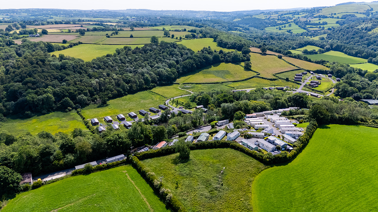 [Drone 360] Caerwys View Static Caravan Park, North Wales