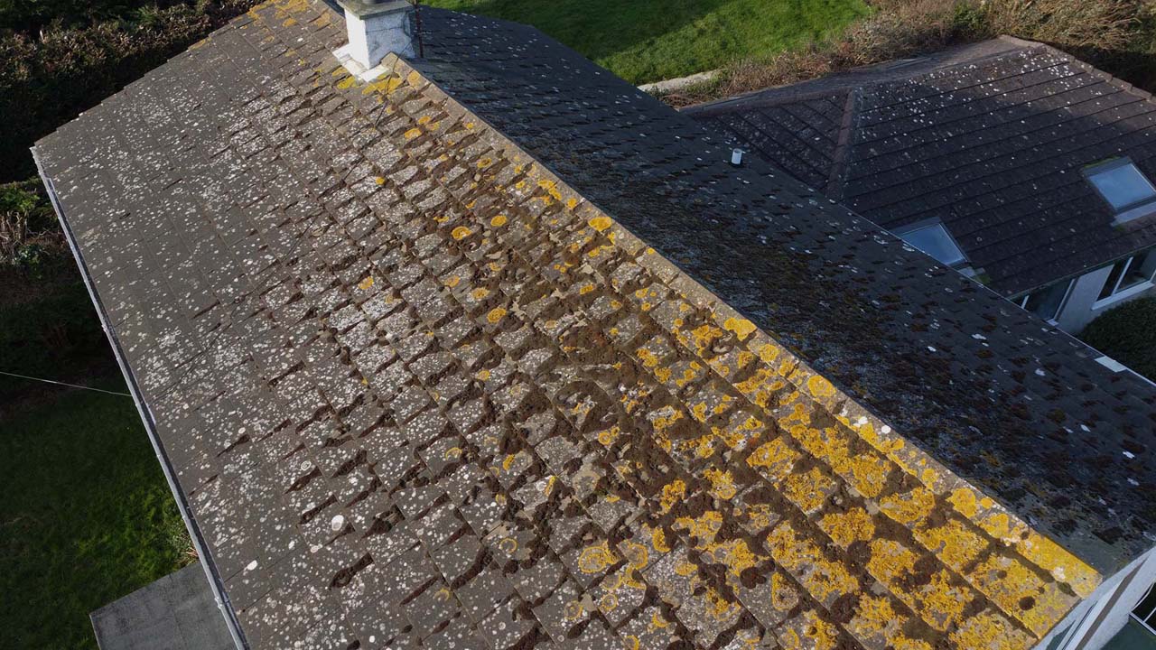 Drone Roof Inspection, Llaneilian, Anglesey, North Wales