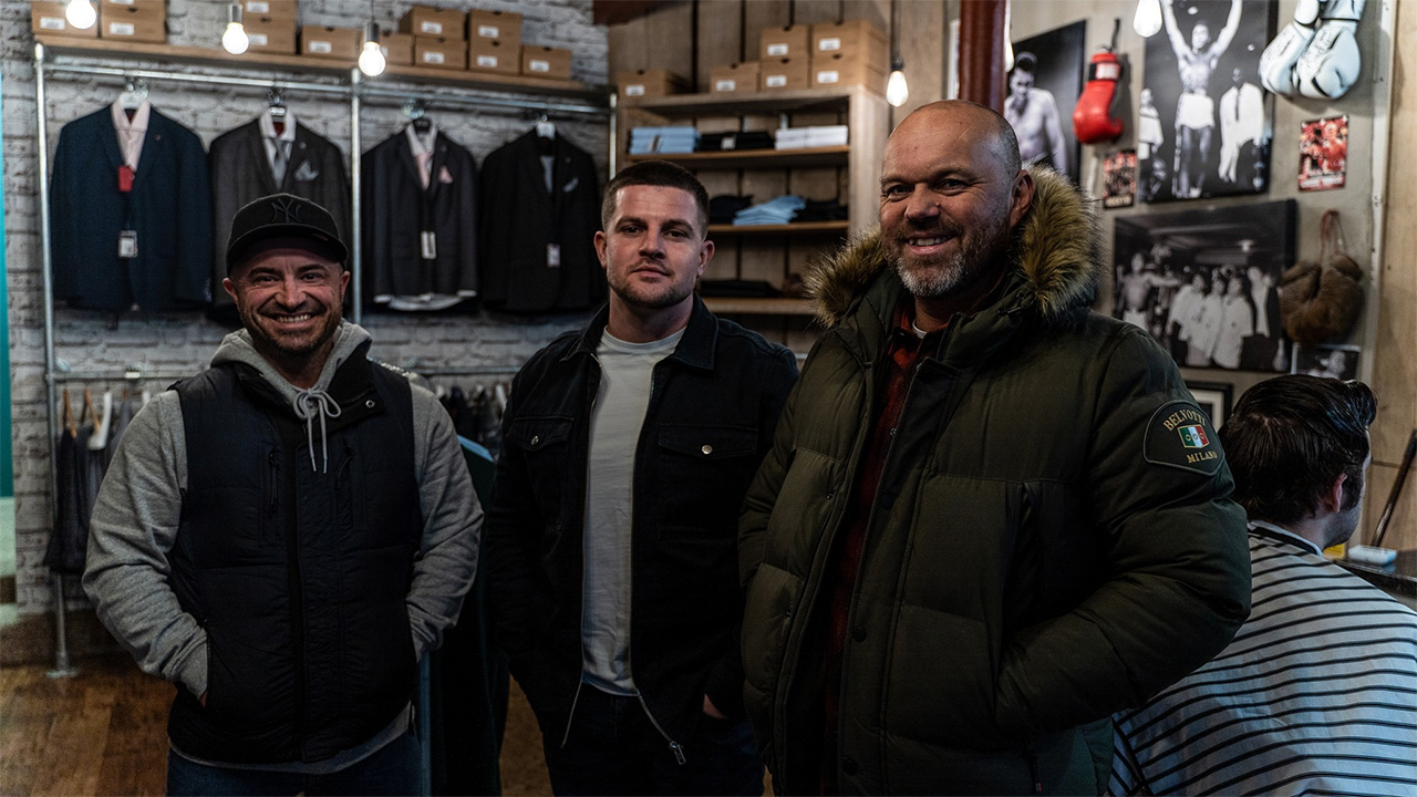 Bangor High Street Documentary Headshot - Homme Menswear & Barbers