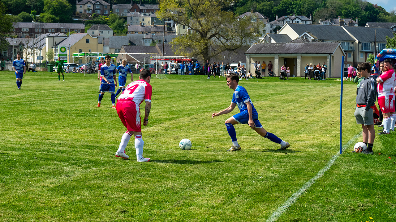 Lily Foundation Charity Football Match Bangor, North Wales