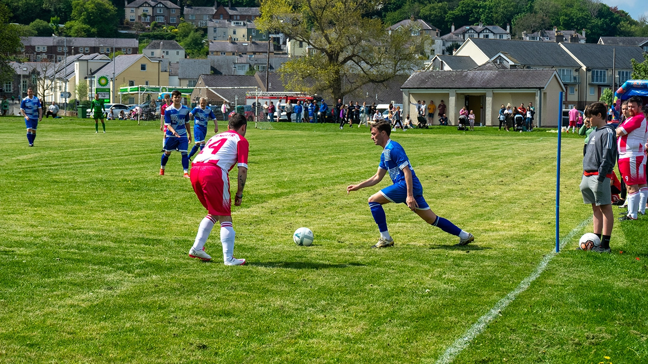 Lily Foundation Charity Football Match Bangor, North Wales