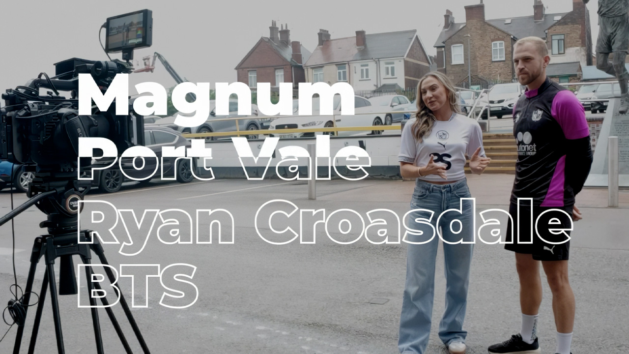 [SOCIAL REELS] Magnum Port Vale Ryan Croasdale BTS Reel
