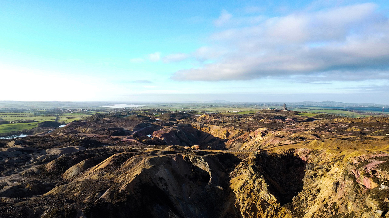 Parys Mountain, Anglesey, North Wales Drone Video Production