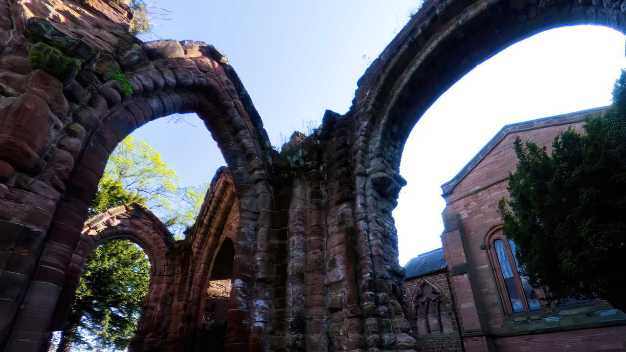St John's Church, Chester 360 Degree Photo