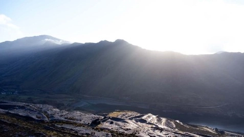 Dinorwic Quarry By Drone, North Wales image 2