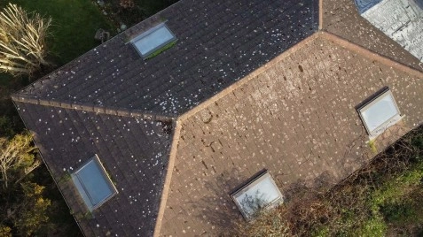 Drone Roof Inspection, Llaneilian, Anglesey, North Wales image 4