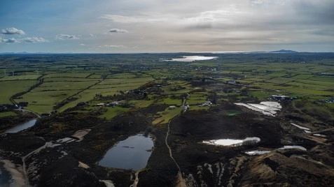 Parys Mountain By Drone, Anglesey, North Wales image 2